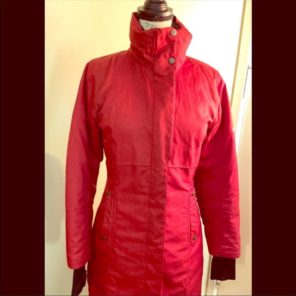 Down Coat OmniHeat Red